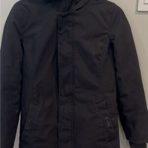 TNA Black Raincoat for Men